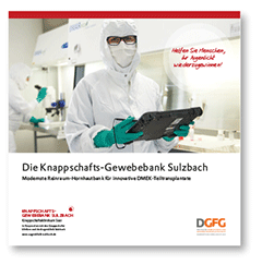 Broschüre Gewebebank Sulzbach